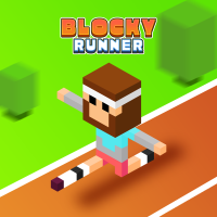 Blocky Runner - play free Head Football game