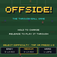 OFFSIDE! the through-ball game - play free Head Football game